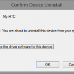 Delete device driver